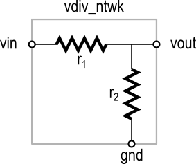 Voltage-Divider Network