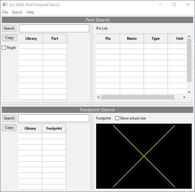 zyc part & footprint assigner.